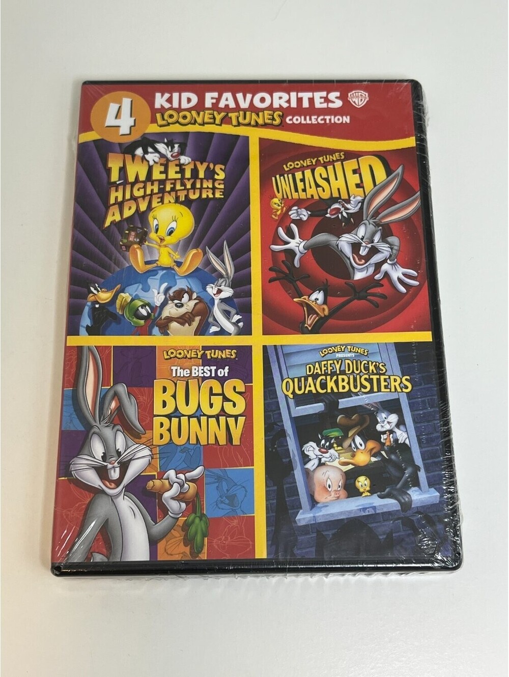 4 Kid Favorites: Looney Tunes Collection DVD Box Set New Animation